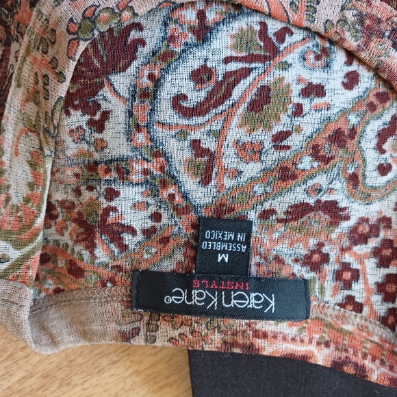 Dress pants and top Karen Kane top size M pants size 2 Cassidy fit - Picture 3 of 7